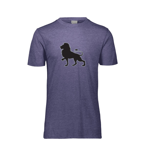 [FTSCUBNV-YS-LOGO2] Decker Youth Tri-Blend T-Shirt - Short Sleeve (Youth S, Navy, Logo 2)