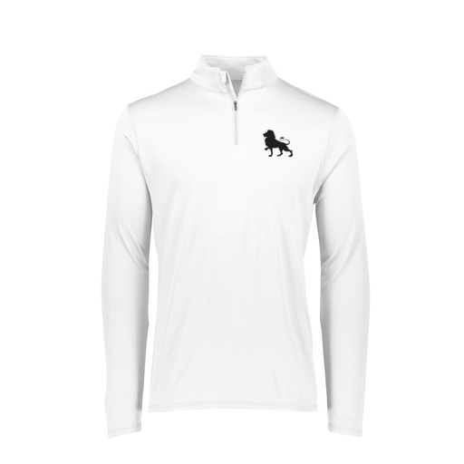 [FTLQFLWH-FAXS-LOGO2] Decker Women's Flex-Lite 1/4 Zip Shirt (Female Adult XS, White, Logo 2)
