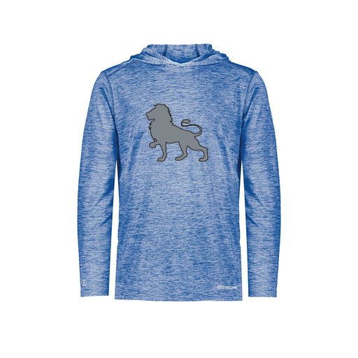 [FOLHCGRY-AS-LOGO1] Decker Men's Charge Hoodie (Adult S, Royal, Logo 1)