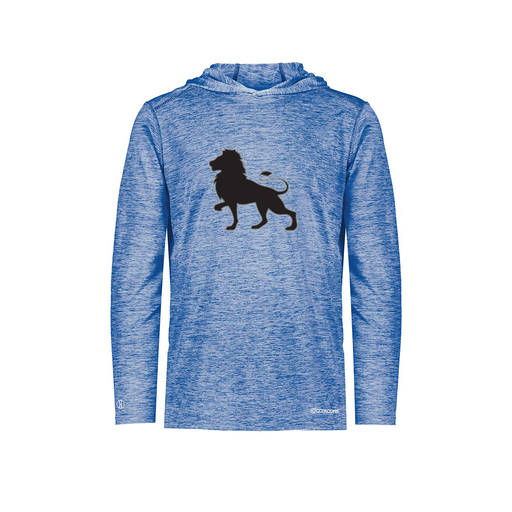 [FOLHCGRY-AS-LOGO2] Decker Men's Charge Hoodie (Adult S, Royal, Logo 2)