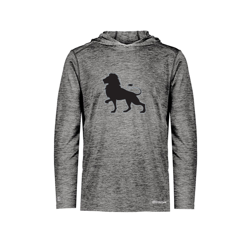 [FOLHCGBK-YS-LOGO2] Decker Youth Charge Hoodie (Youth S, Black, Logo 2)