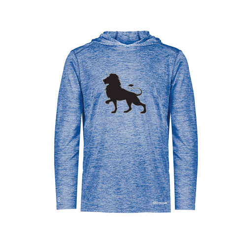 [FOLHCGRY-YS-LOGO2] Decker Youth Charge Hoodie (Youth S, Royal, Logo 2)